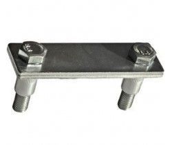 Держатель полосы 50 мм с резьбовыми заклёпками L-100мм 31548_ОG