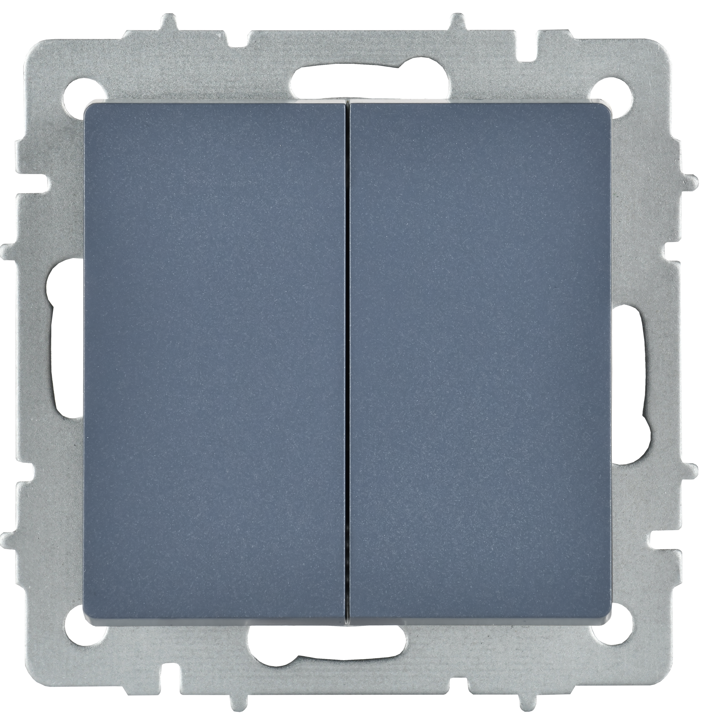 BRITE Выключатель 2-клавишный перекрестный 10А ВС10-2-3-БрМ маренго IEK - Фото 6