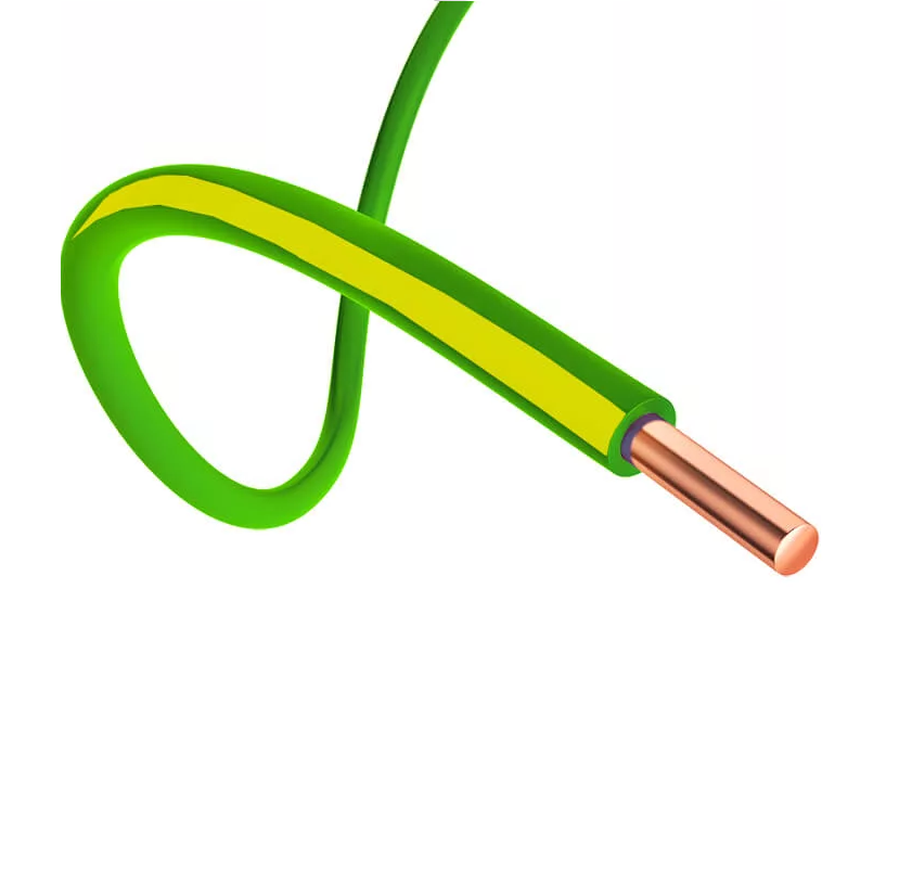 Провод ПАВ-10 380 желт/зел (100м) Автопровод А02069