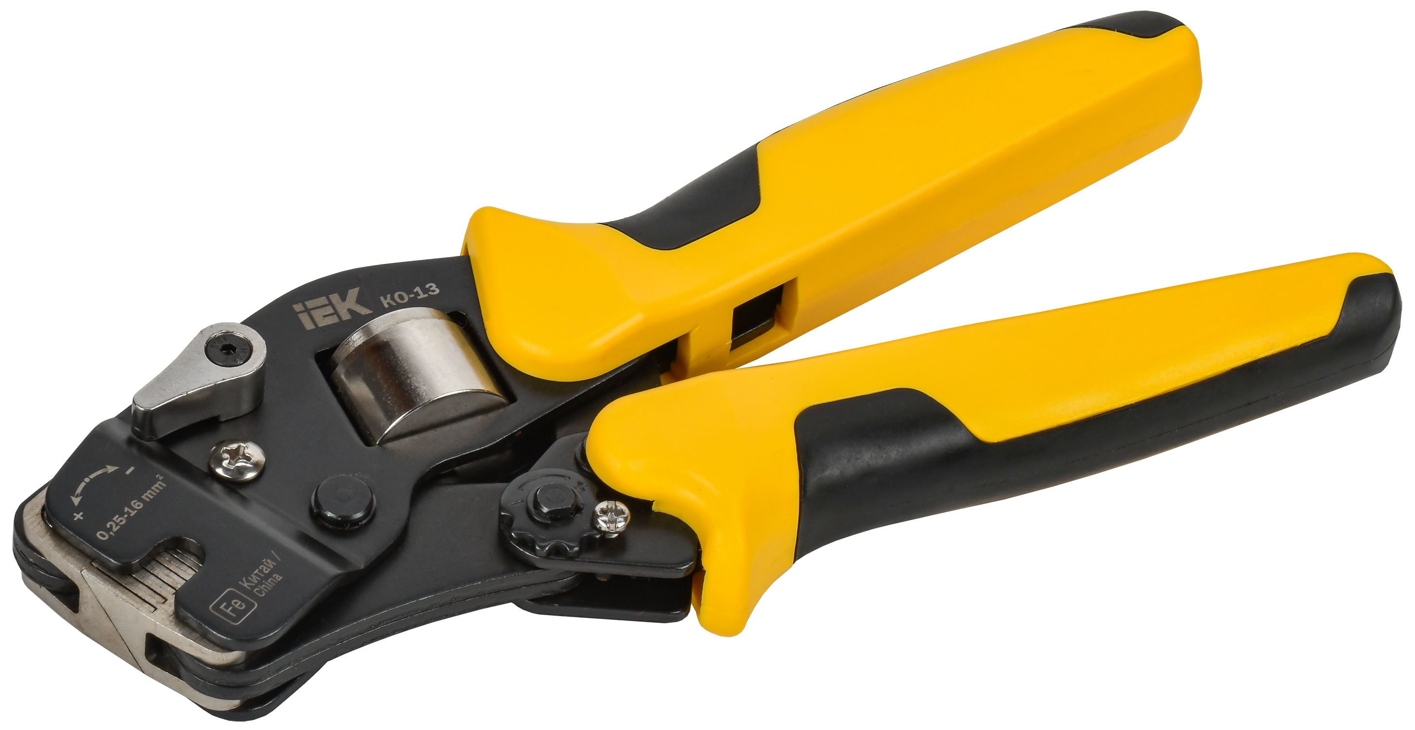 ARMA2L 3 Клещи обжимные торцевые КО-13 0,25-16мм2 (квадрат) IEK A2L3-KL20-C025-016-13