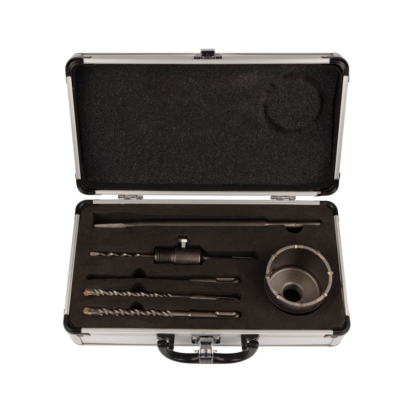 Набор для установки подрозетников SDS PLUS, 5 предметов KRANZ KR-91-0431