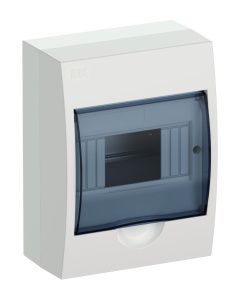 KREPTA 3 Корпус пластиковый ЩРН-П-6 IP41 белый IEK MKP12-N-06-40-20