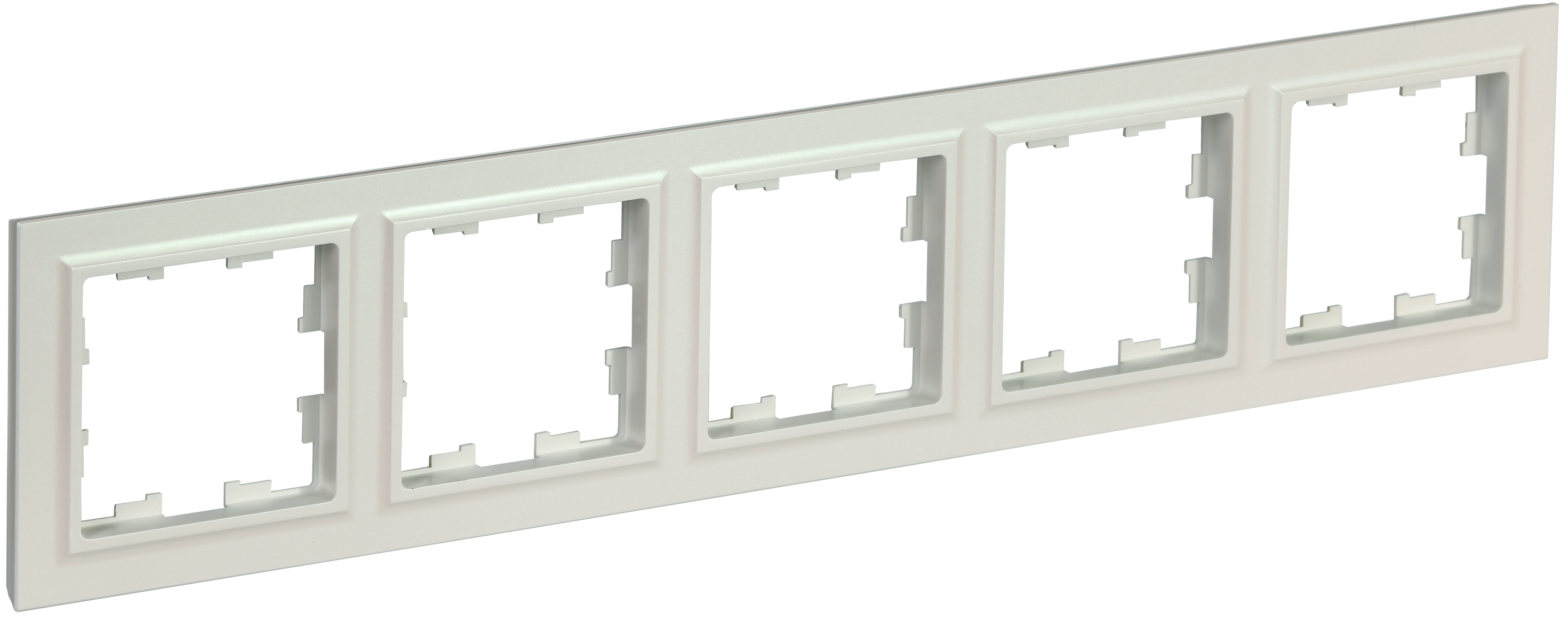 BRITE Рамка 5-местная РУ-5-БрЖ жемчуг IEK