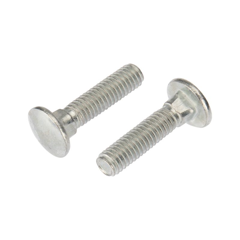 Болт мебельный KRANZ DIN 603, 6х25, короб (50 шт./уп.) KR-01-3511-008