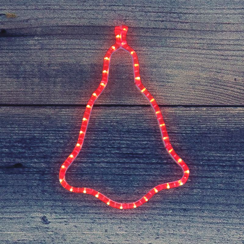 Фигура Колокольчик цвет красный, размер 36x30 см NEON-NIGHT 501-217