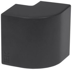 ELECOR Угол внешний КМН 25х16 черный (4шт/компл) IEK EL-KK10D-N-025-016-K02