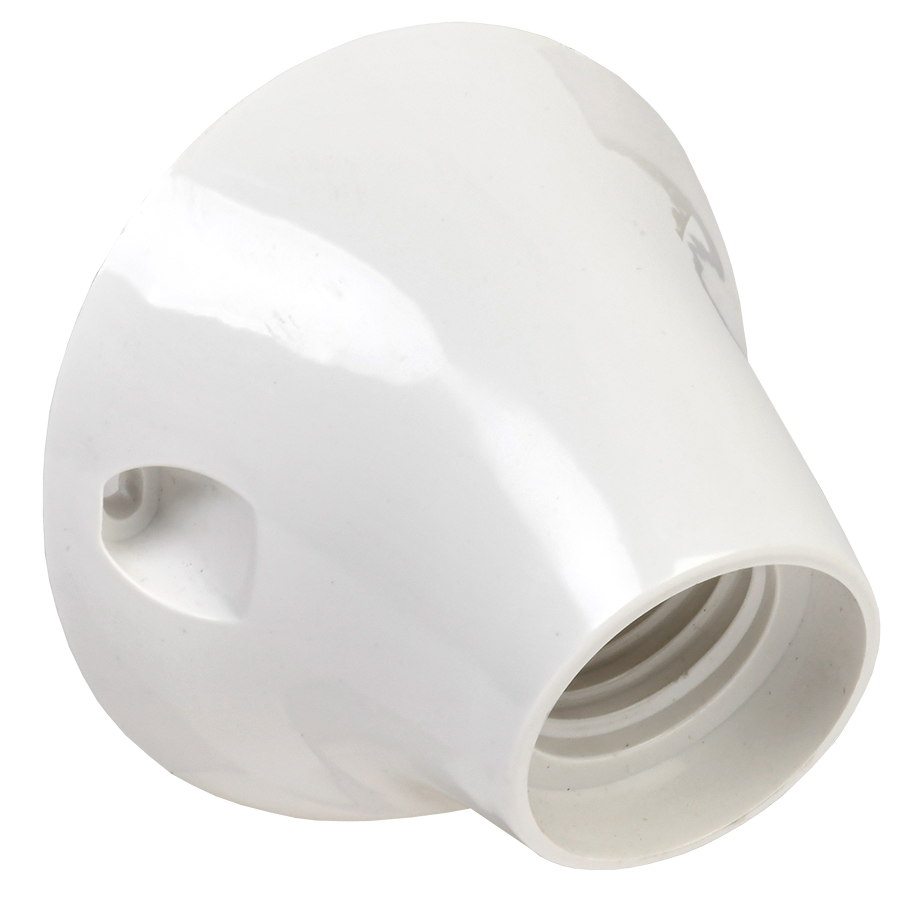 Патрон угловой Ппл27-04-К31 Е27 пластик белый IEK EPP13-04-01-K01