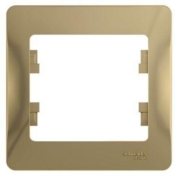 Рамка 1-м Glossa титан SE GSL000401