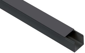 Кабель-канал 40х40 "ЭЛЕКОР" черный (24м) IEK EL-KK10-040-040-1-K02