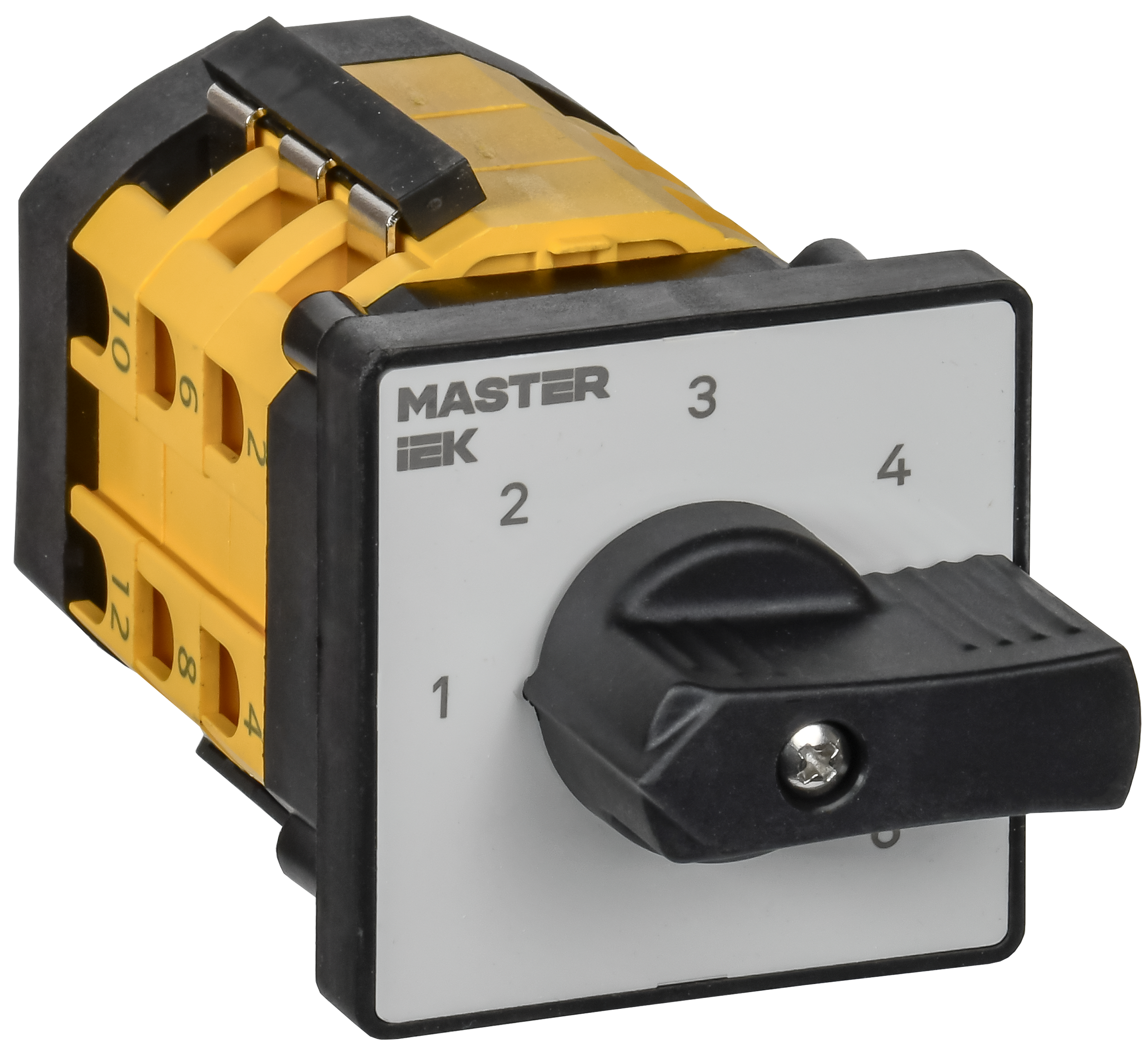 Переключатель кулачковый стандартная рукоятка 10А схема 85 IEK MI-CS10-010-085