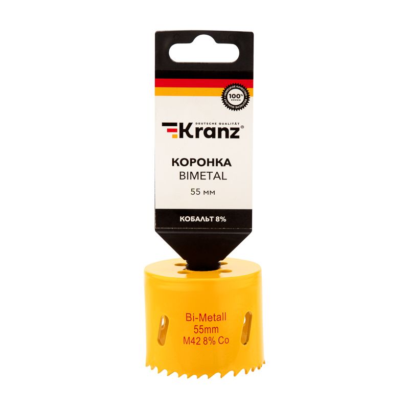 Коронка Bimetal 55мм KRANZ - Фото 3