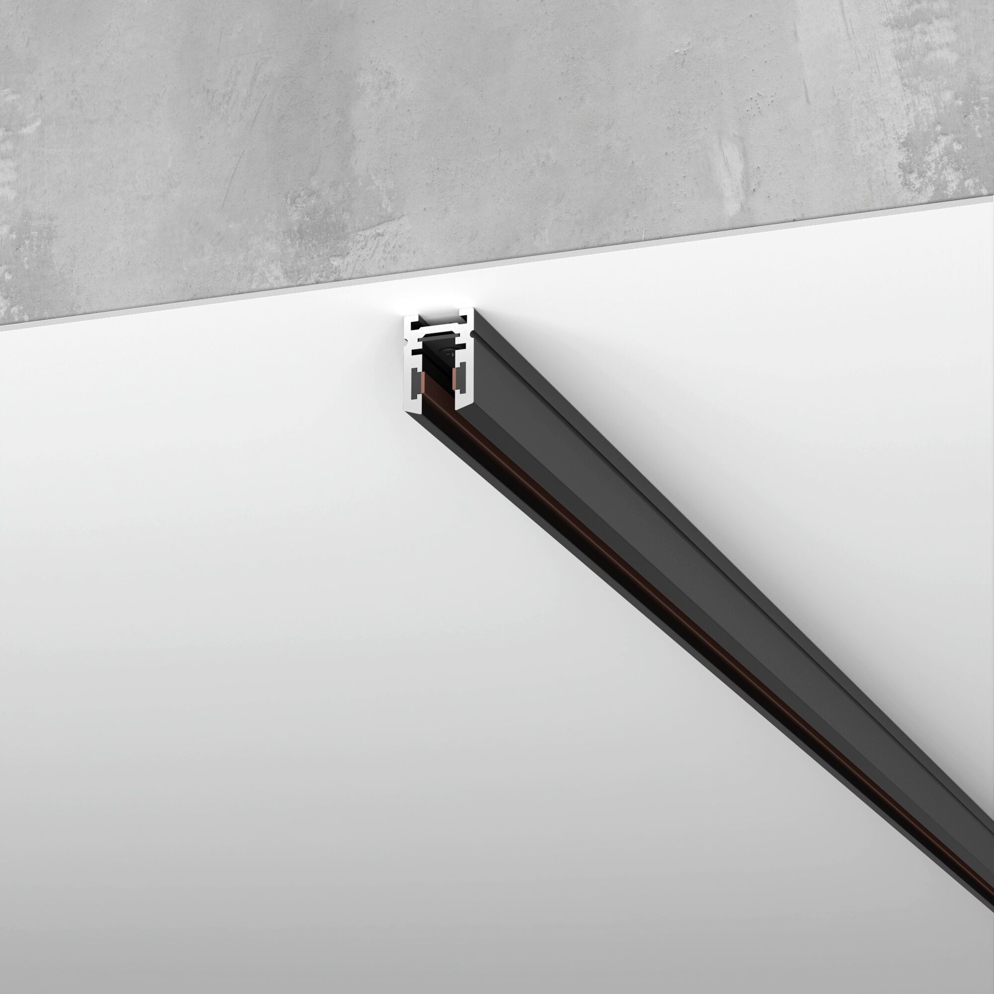 Mini Magnetic Шинопровод накладной (черный) (2м) 85171/00 a065631