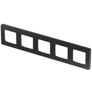 INSPIRIA Рамка 5-местная антрацит 673973