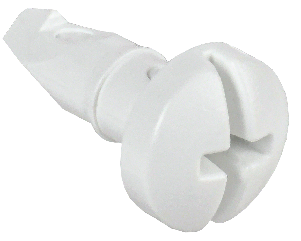 TITAN 5 Винт фальш-панели фиксирующий белый IEK TI5-00D-VT-9016