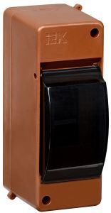 KREPTA 3 Корпус пластиковый КМПн 2/2 IP30 дуб IEK MKP42-N-02-30-20-D