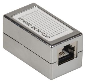 ITK Проходной адаптер кат. 5E FTP тип RJ45-RJ45 (8P8C)