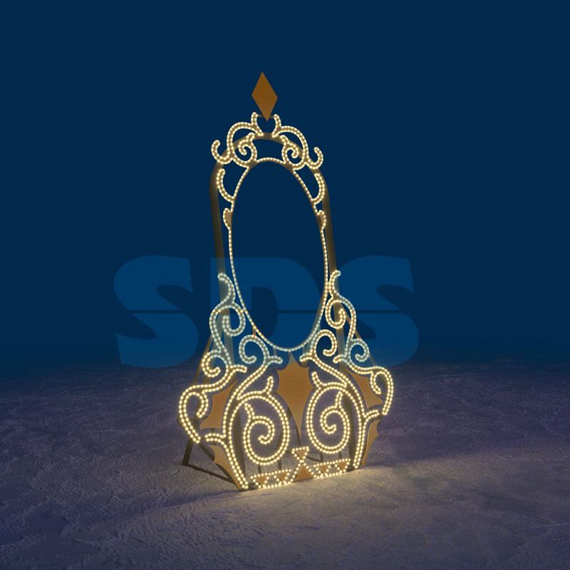 Декоративная фотозона Зеркало 290 см 501-704