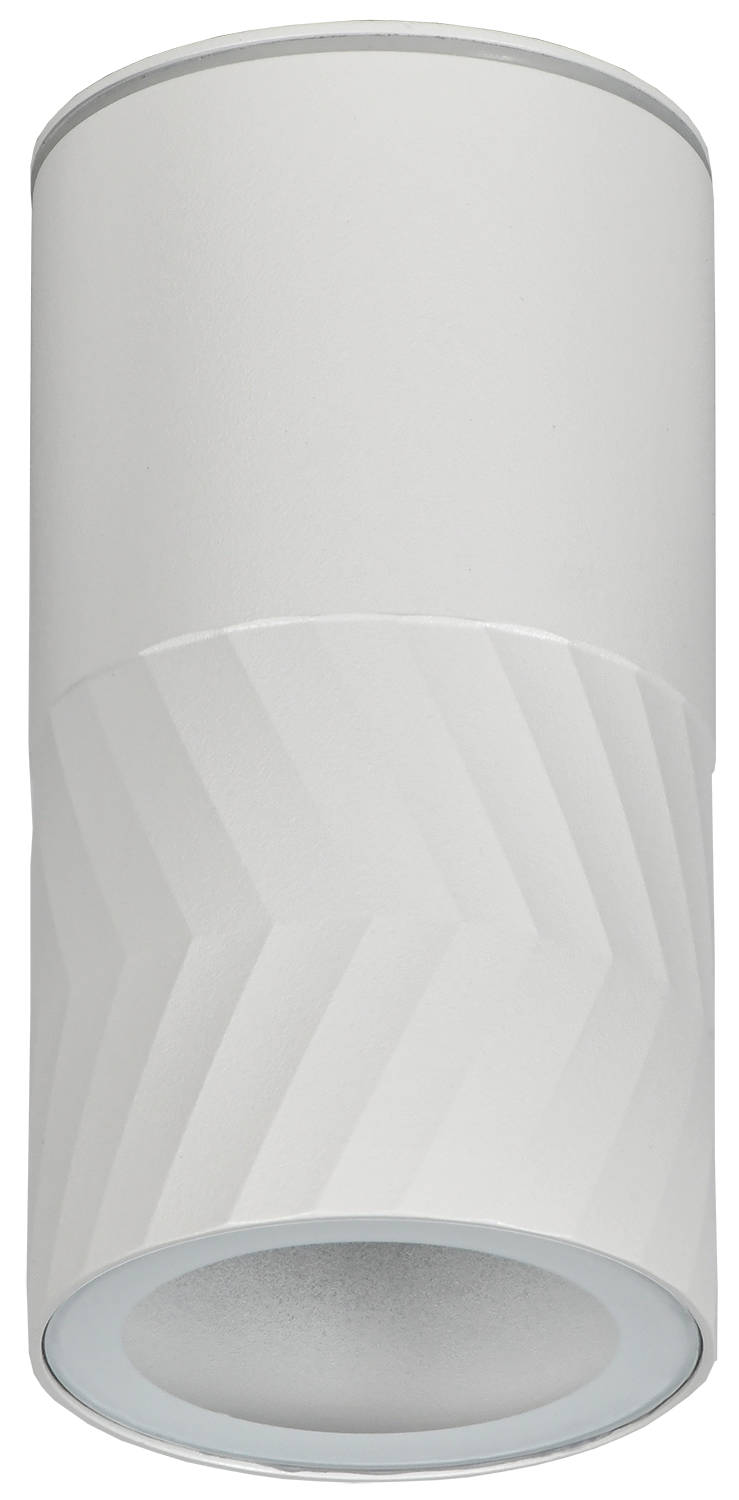 LIGHTING Светильник уличный 5110 потолочный под лампу GU10 IP65 белый IEK LT-UPU0-5110-GU10-1-K01