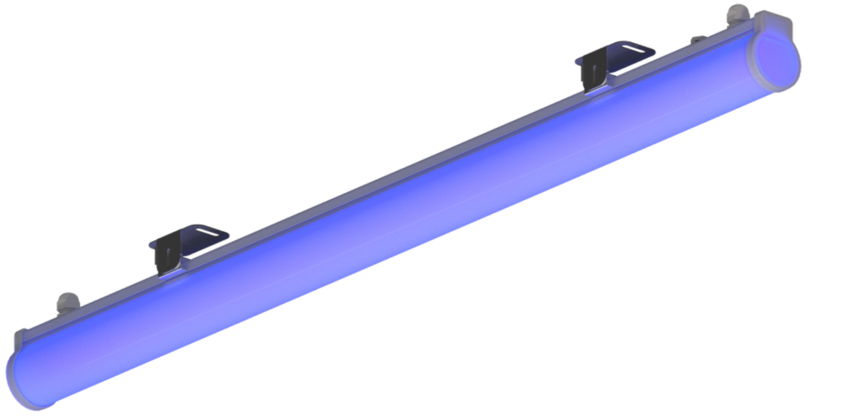 Светильник L-contour 550/7,8/Д/Blue/03/A1-B2/24DC IP66 LEDEL CN78-1B-331-108