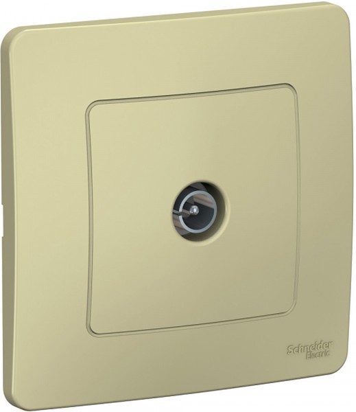 Розетка телевизионная TV СП Blanca коннектор беж. SE BLNTS000017 - Фото 3