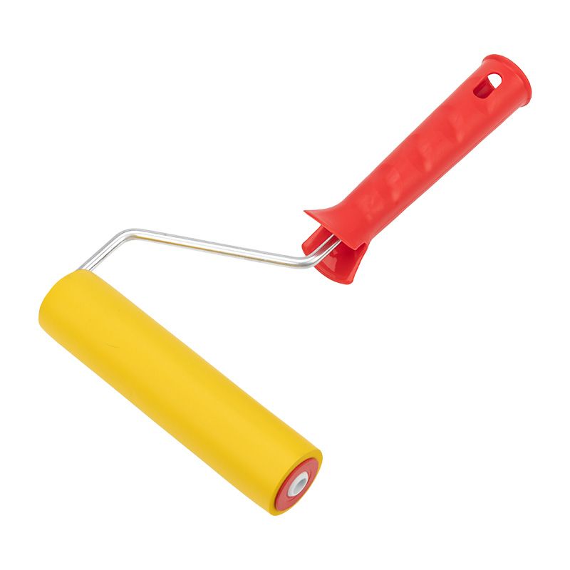 Валик для прикатки обоев резиновый, ширина ролика 150 мм, ручка 6 мм REXANT 89-0094