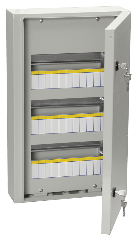 TITAN 3 Корпус металлический ЩРн-36 (540х330х120мм) IP54 IEK MKM11-N-36-54-Z