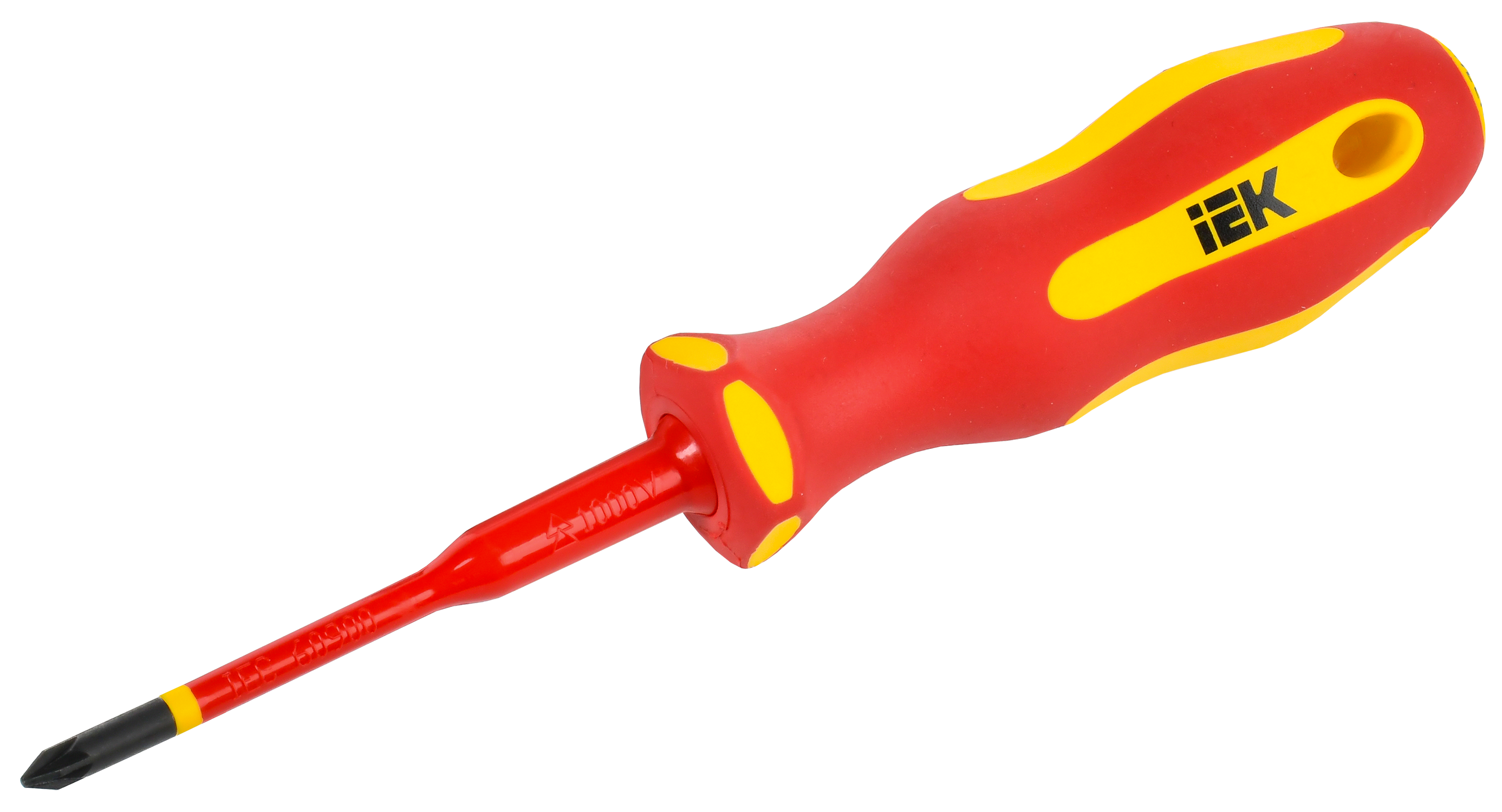 ARMA2L 5 Отвертка диэлектрическая SLIM PZ1х80 Т2 IEK A2L5-SC31-T2-PZ-10-080