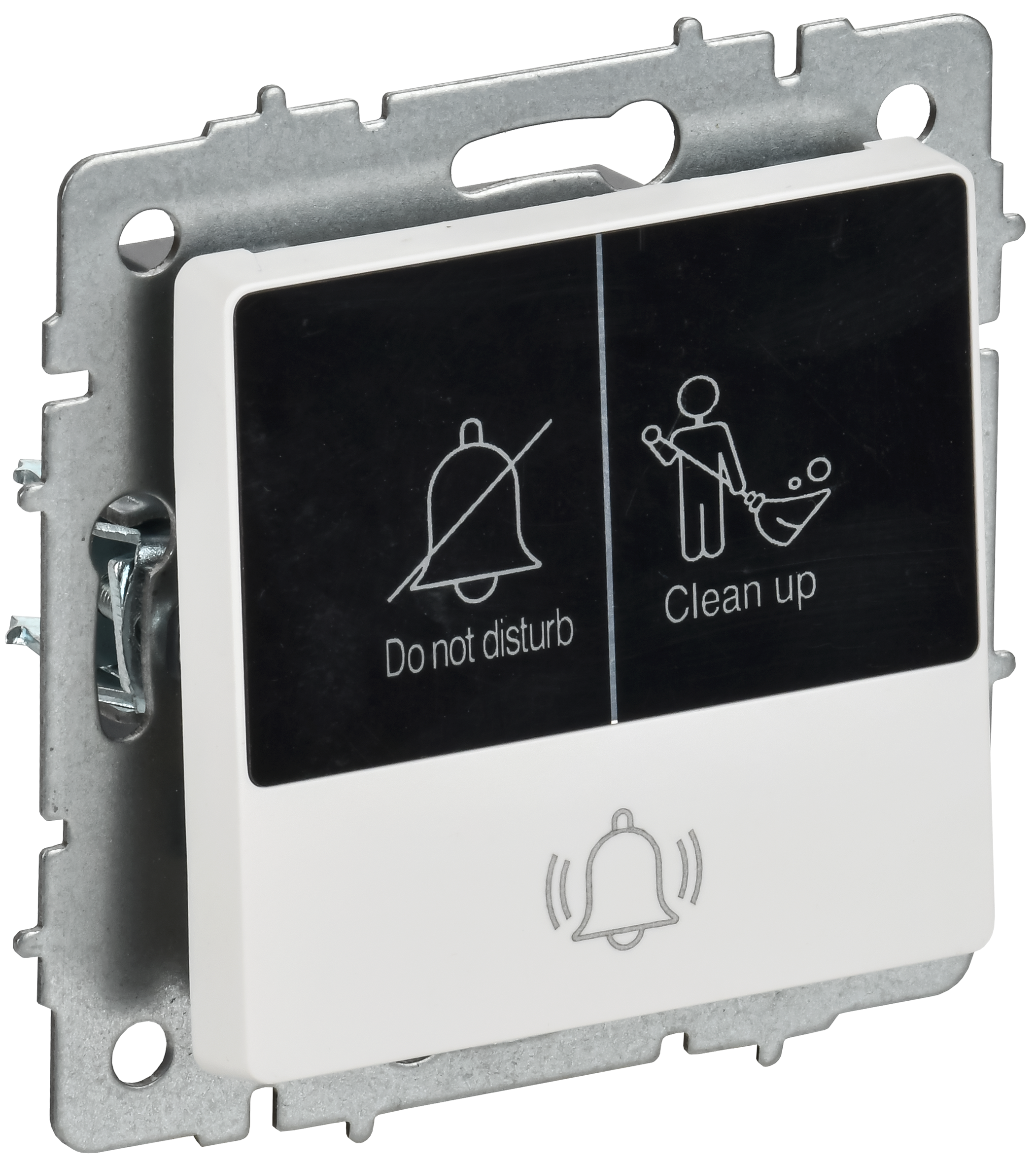 BRITE Кнопка звонка с индикацией для отелей 10А ВС10-1-9-БрАБ арктический белый IEK BR-V14-2-10-K91