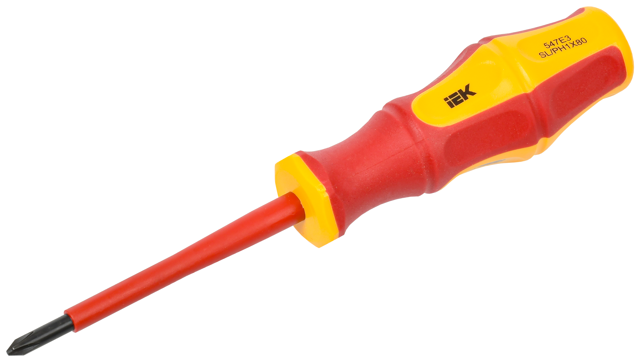 ARMA2L 3 Отвертка диэлектрическая PH/SL1х80 К3 IEK A2L3-SC30-K3-HS-10-080