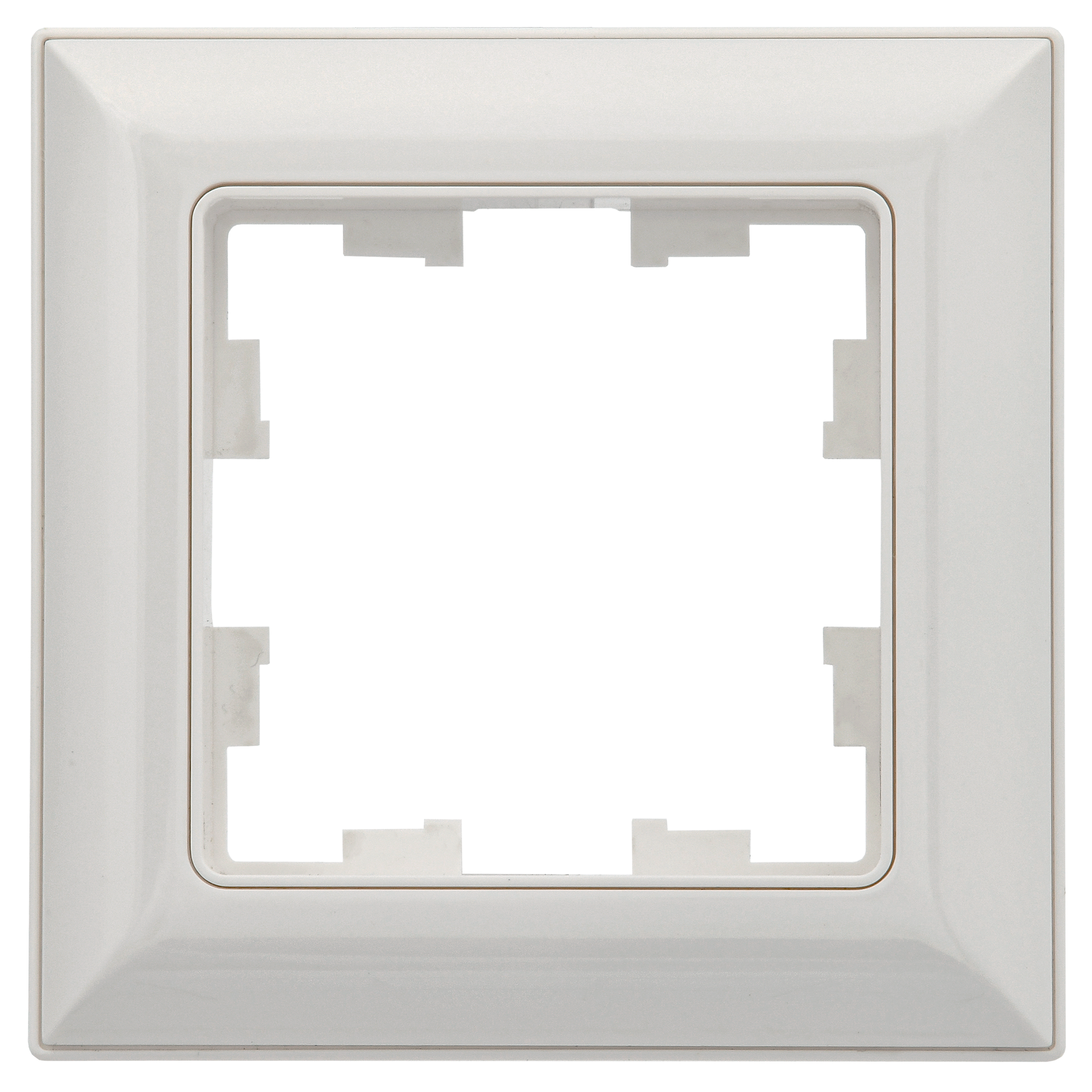 BRITE Рамка 1-местная РУ-1-Бр белый/белый IEK - Фото 3
