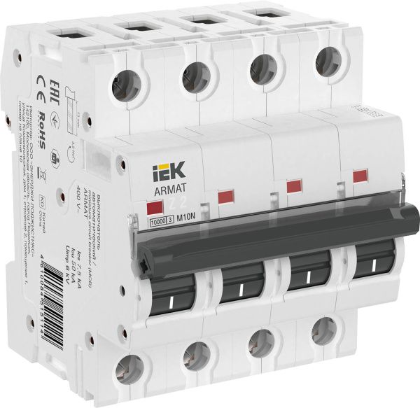 ARMAT Автоматический выключатель M10N 4P Z 2А IEK AR-M10N-4-Z002