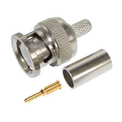 Разъем BNC штекер RG-6 обжим REXANT 05-3003