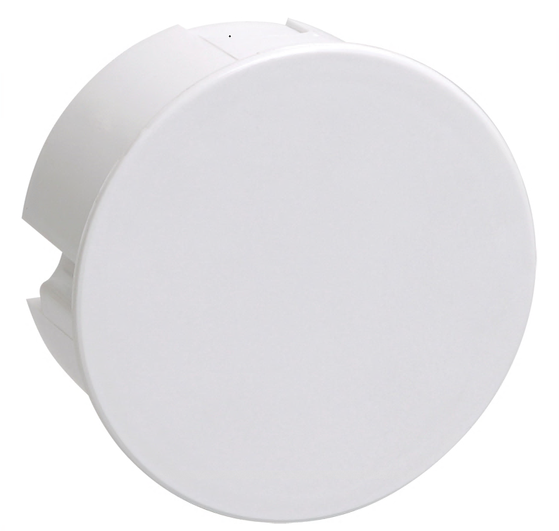 Коробка распаячная КМ41004 для твердых стен D=80х40мм с крышкой IEK UKT01-080-040-000