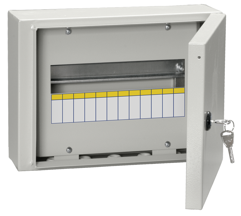 TITAN 3 Корпус металлический ЩРн-12 (240х330х120мм) IP54 IEK MKM11-N-12-54-Z