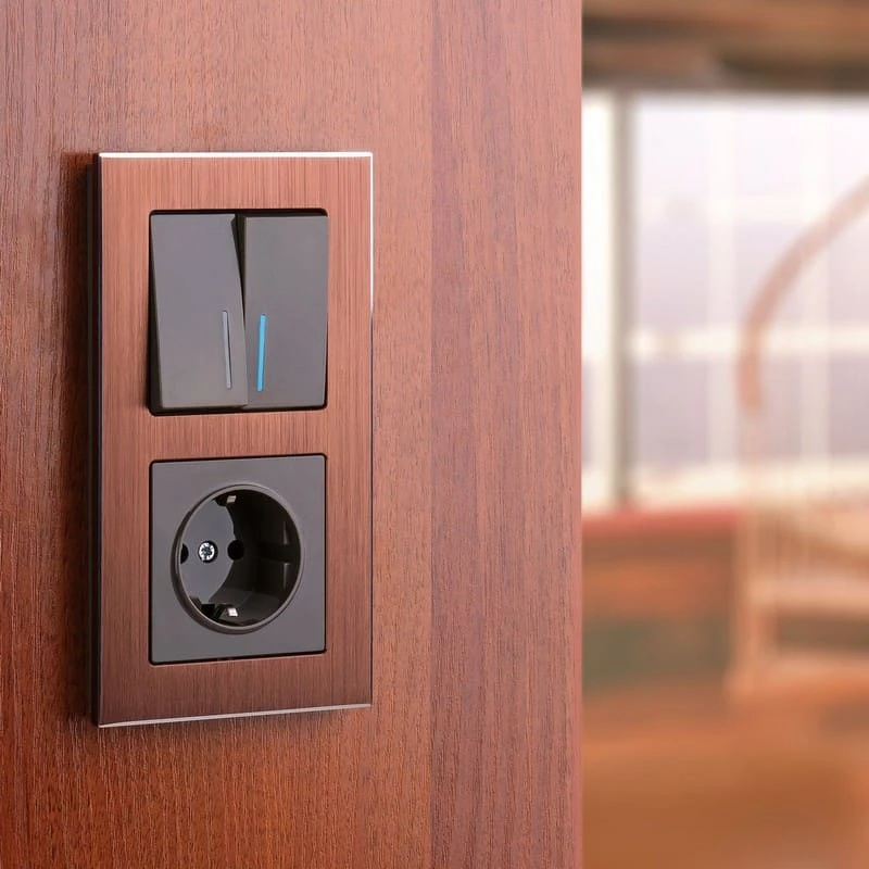 Рамка на 2 поста Aluminium (коричневый алюминий) Werkel - Фото 2