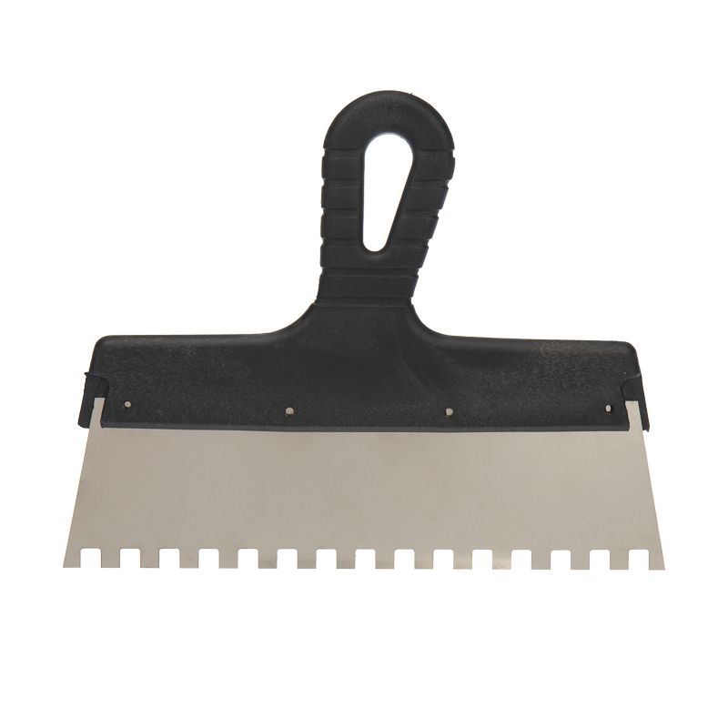 Шпатель фасадный REXANT 250 мм зуб 8х8 нержавеющая сталь, пластмассовая ручка 89-0228