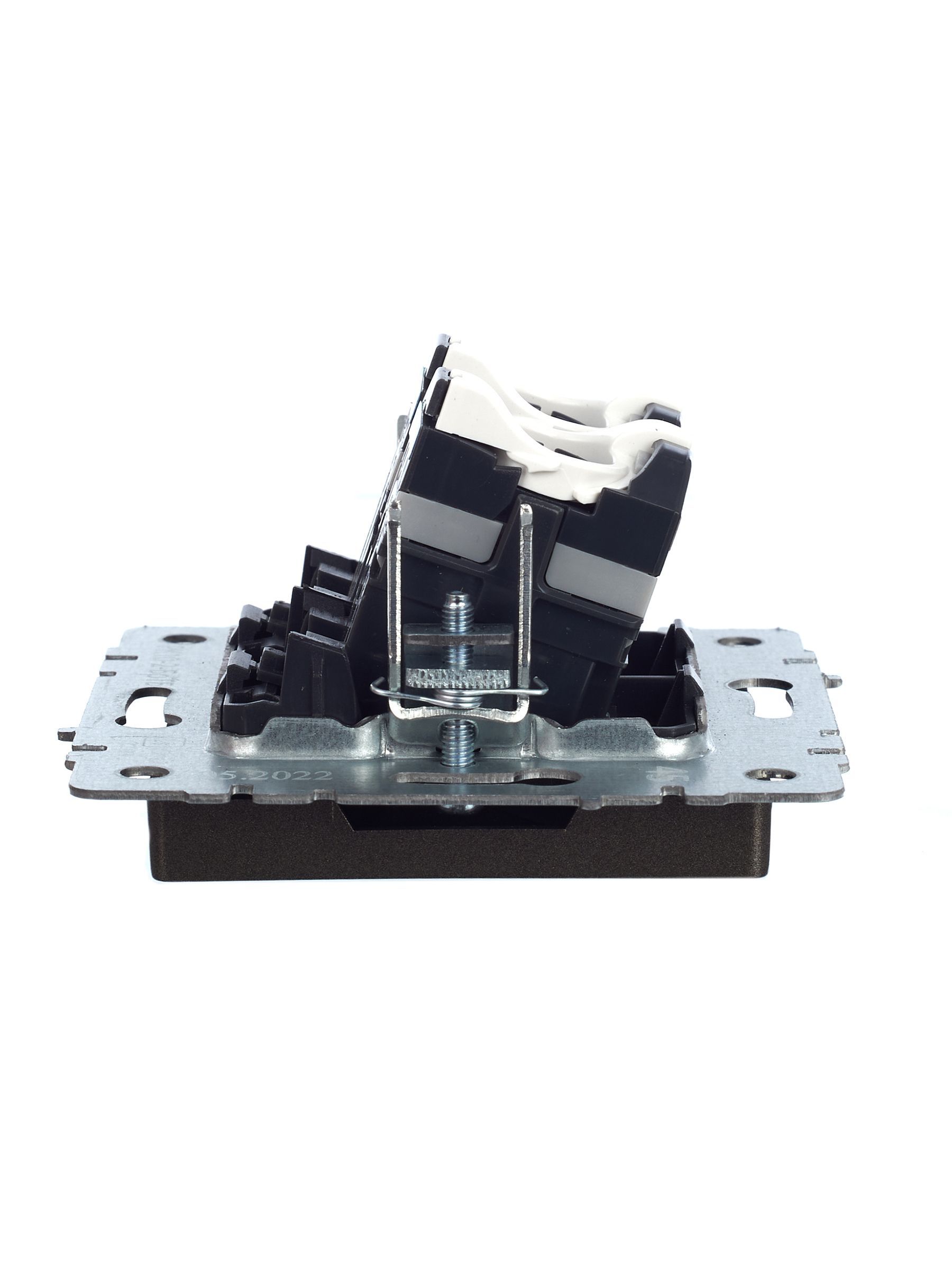 BRITE Розетка компьютерная двойная RJ45 кат.5E РК10-2-БрТБ темная бронза IEK - Фото 2