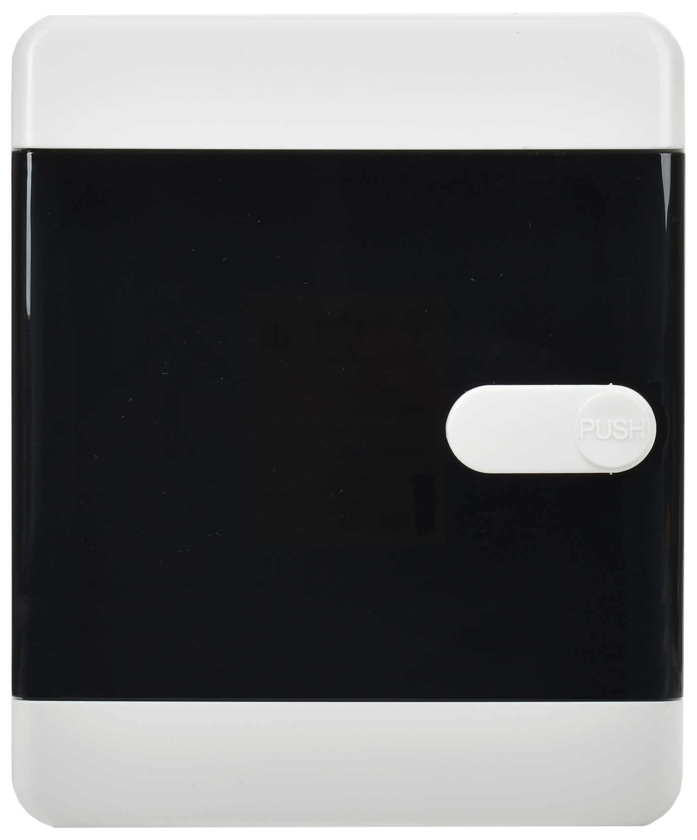 UNION Compact Корпус пластиковый ЩРН-П-4 IP41 черная прозрачная дверь IEK - Фото 3