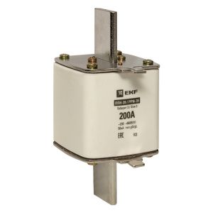 Плавкая вставка ППН-39 630/200А габарит 3 EKF fus-39/630/200