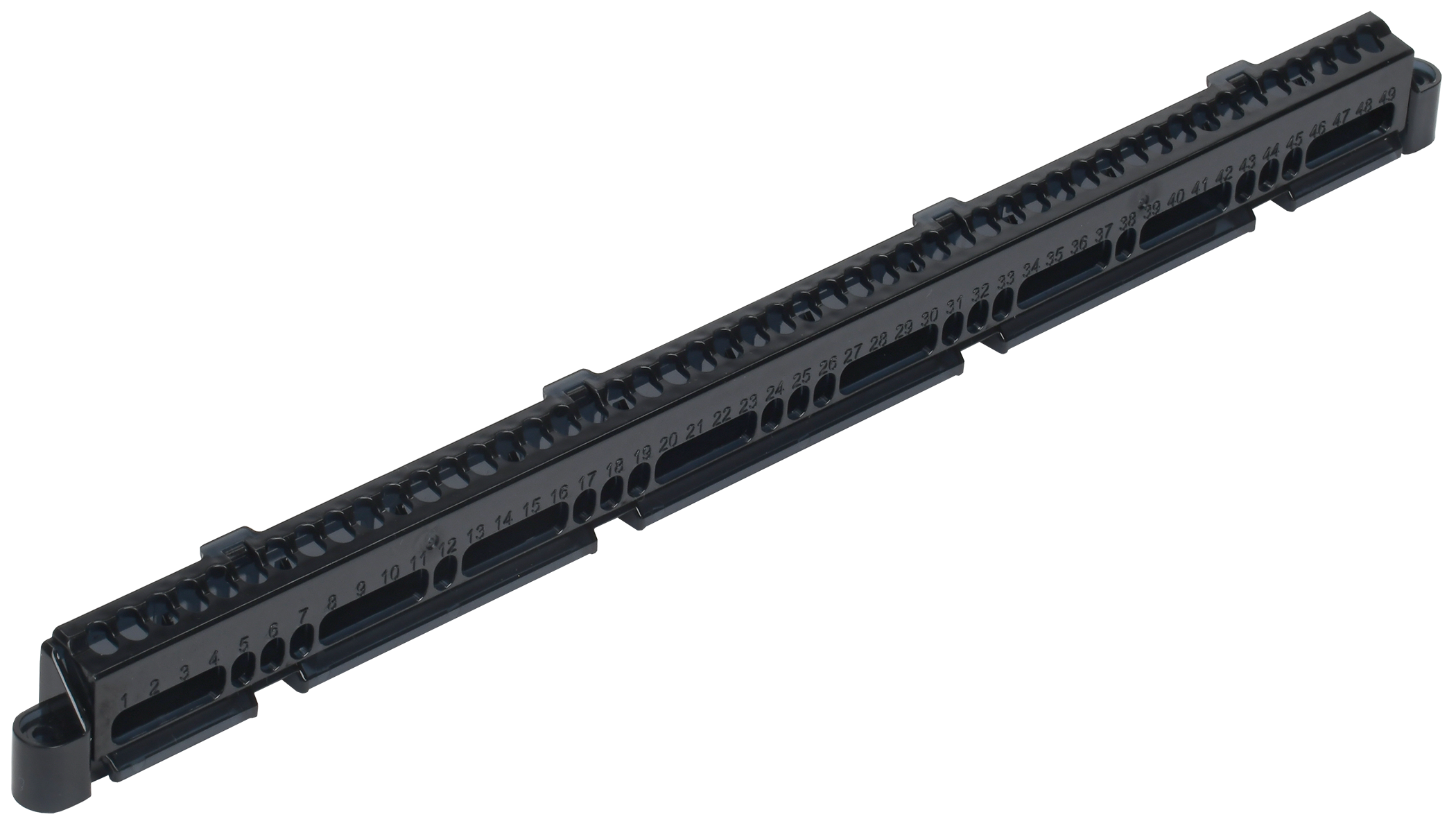 TEKFOR Суппорт для шин в корпус (ширина 18 модулей) IEK TF-KP00D-S-18