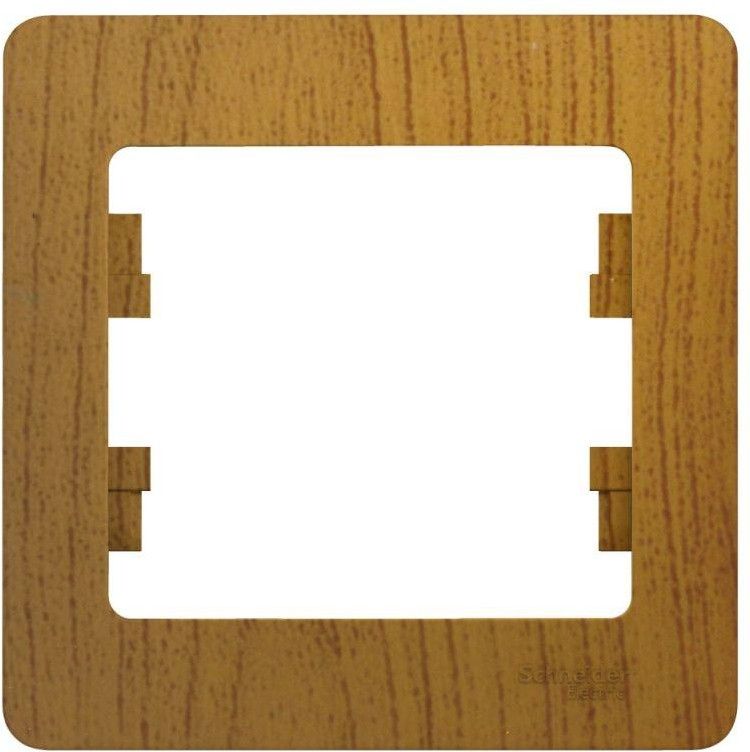 Рамка 1-м Glossa дерево дуб SE GSL000501