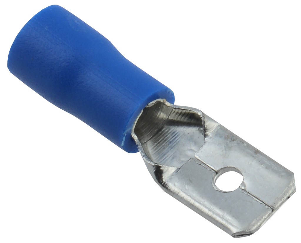 Разъем РпИп 2-6-0,8 плоский (100шт/упак) IEK URP10-D25-D23-6