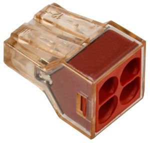 Строительно-монтажная клемма СМК 773-604 (4шт/упак) IEK UKZ10-604-004