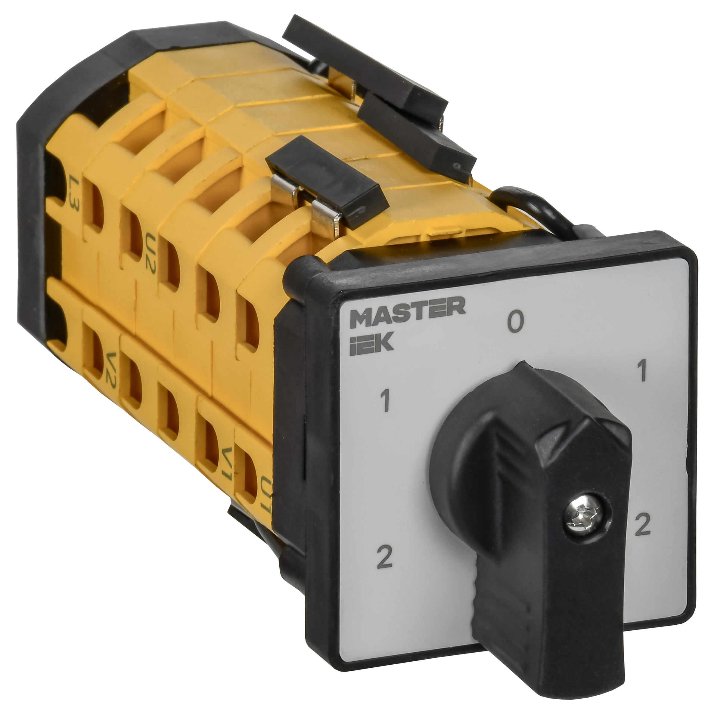 Переключатель кулачковый стандартная рукоятка 10А схема 23 IEK MI-CS10-010-023