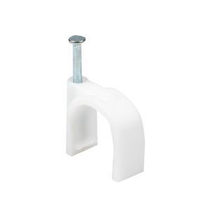 Скоба крепежная круглая (16мм.) (50шт.) EKF plcn-sr-16