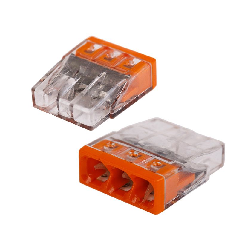 2273-243 Экспресс-клемма с пастой 3-проводная до 2,5 мм², (100 шт./уп.) WAGO 07-5142