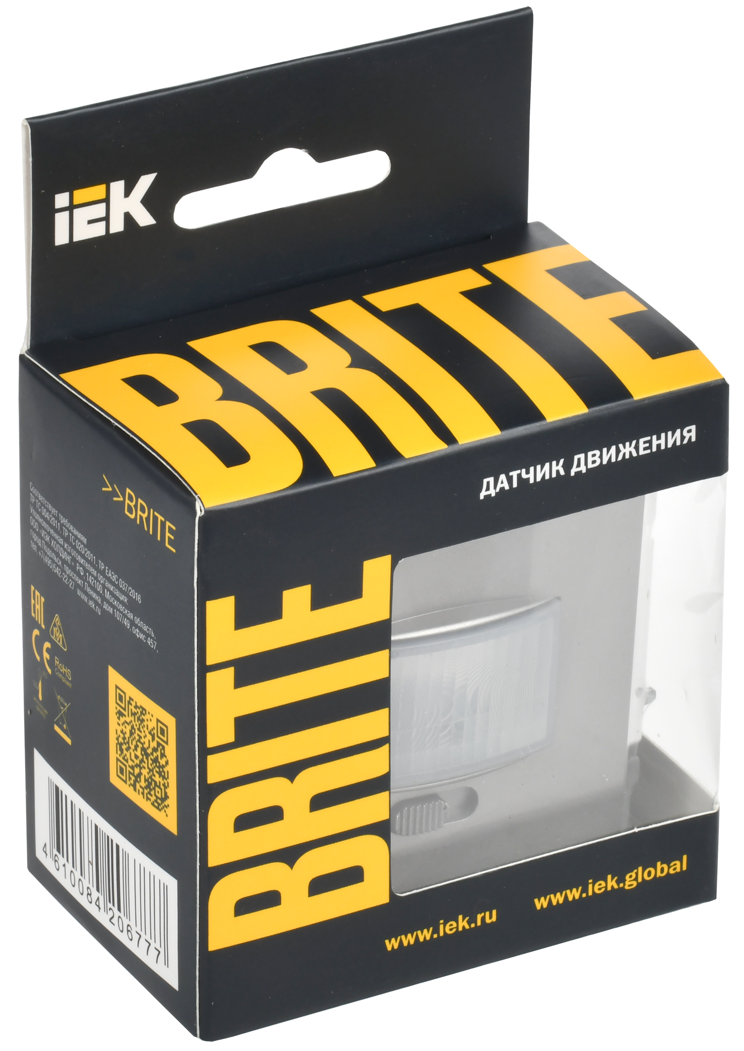 BRITE Датчик движения ДС10-1-БрС сталь IEK - Фото 2