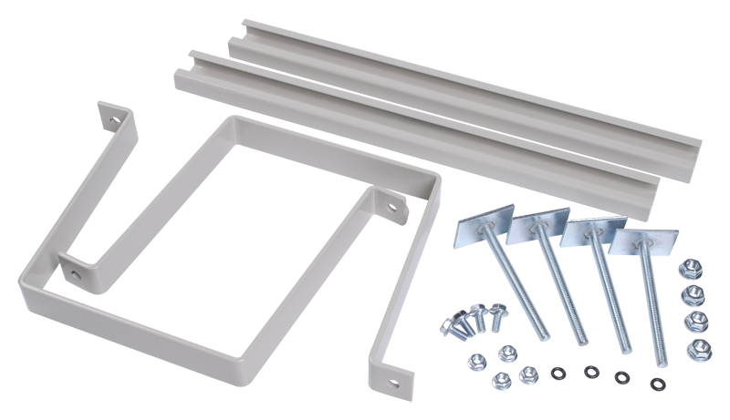 Комплект крепления металлокорпуса к столбу скобой IEK YKK-0-126