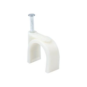 Скоба крепежная круглая (22мм.) (50шт.) EKF plcn-sr-22