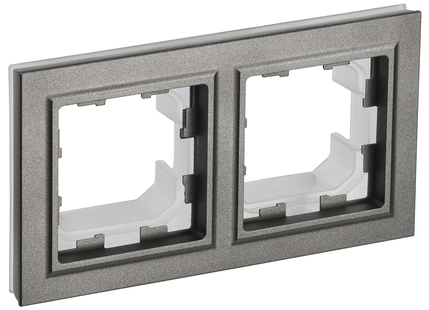 BRITE Рамка 2-местная IP44 РУ-2-БрШ-44 шампань IEK